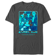 Men's Kingdom Hearts 3 Heroes In a Box  Adult T-Shirt