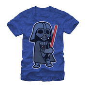 Men's Star Wars Darth Vader Cartoon  Adult T-Shirt