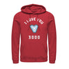 Men's Marvel I Love You 3000 Iron Man Reactor  Adult Pull Over Hoodie