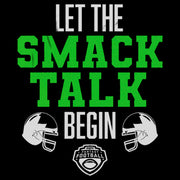 Men's ESPN Let the Smack Talk Begin White  Adult T-Shirt