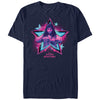 Men's Marvel Doctor Strange in the Multiverse of Madness Neon America Chavez  Adult T-Shirt