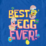 Men's SpongeBob SquarePants Easter Best Egg Ever Friends  Adult T-Shirt