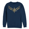 Men's Marvel Captain Marvel Vintage Star Costume  Adult Sweatshirt