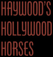 Men's NOPE Haywood's Hollywood Horses Logo  Adult Long Sleeve Shirt