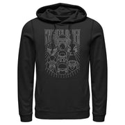 Men's Star Wars: The Rise of Skywalker Knights of Ren Streak  Adult Pull Over Hoodie