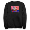 Men's The Simpsons Skeleton Family Inside House  Adult Sweatshirt