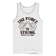 Men's Star Wars The Force is Strong  Adult Tank Top