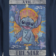 Men's Lilo & Stitch Star Tarot Card  Adult Sweatshirt