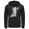 Men's Marvel Black Widow Yelena Grunge  Adult Pull Over Hoodie