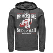 Men's The Incredibles Mr. Incredible Super Dad  Adult Pull Over Hoodie