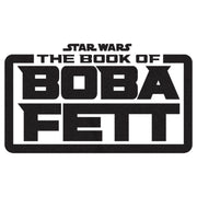 Men's Star Wars: The Book of Boba Fett Black Logo  Adult Long Sleeve Shirt