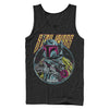 Men's Star Wars Boba Fett Blaster  Adult Tank Top