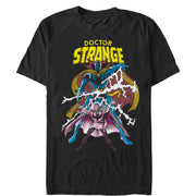 Men's Marvel Doctor Strange Double Lightning  Adult T-Shirt