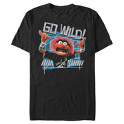 Men's The Muppets Animal Go Wild  Adult T-Shirt