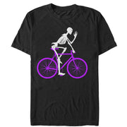 Men's Lost Gods Skeleton Bicycle  Adult T-Shirt