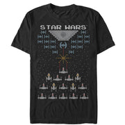 Men's Star Wars Pixel Battle of Yavin  Adult T-Shirt