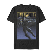 Men's Marvel Black Panther Jump  Adult T-Shirt