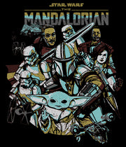 Men's Star Wars: The Mandalorian Protect The Child  Adult Pull Over Hoodie