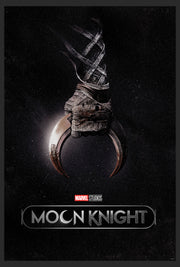 Men's Marvel: Moon Knight Crescent Dart Poster  Adult T-Shirt