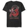 Men's Marvel Iron Man 3rd Birthday Action Pose  Adult T-Shirt