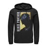 Men's Marvel Black Panther Fierce Expression  Adult Pull Over Hoodie