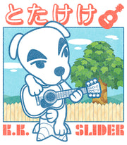 Men's Nintendo Totakeke K.K. Slider Guitar  Adult Long Sleeve Shirt