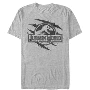 Men's Jurassic World: Fallen Kingdom Logo Scales Slash  Adult T-Shirt