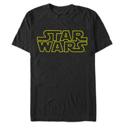 Men's Star Wars Movie Logo  Adult T-Shirt