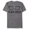 Men's Lost Gods Team Geek Glasses  Adult T-Shirt