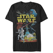 Men's Star Wars Galactic Battle  Adult T-Shirt