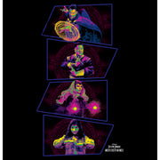 Men's Marvel Doctor Strange in the Multiverse of Madness Neon Panels  Adult T-Shirt