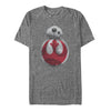 Men's Star Wars The Last Jedi BB-8 Rebel Symbol  Adult T-Shirt