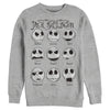 Men's The Nightmare Before Christmas Emotional Jack  Adult Sweatshirt