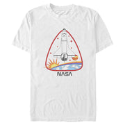 Men's NASA Space Shuttle Crest  Adult T-Shirt