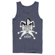 Men's Batman Joker Emblem  Adult Tank Top