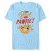 Men's Catdog This Dad is Pawfect  Adult T-Shirt