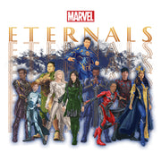 Men's Marvel Eternals Group Repeating  Adult T-Shirt