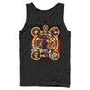 Men's Kingdom Hearts 2 Stained Glass Art  Adult Tank Top