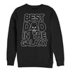 Men's Star Wars Father's Day Best Dad Darth Vader Helmet  Adult Sweatshirt