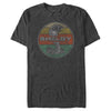 Men's Shelby Cobra Distressed Colorful Stripe Stamp  Adult T-Shirt