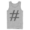 Men's Lost Gods Awesome Hashtag  Adult Tank Top