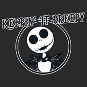 Men's The Nightmare Before Christmas Jack Keepin' it Creepy  Adult T-Shirt