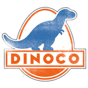 Men's Cars Dinoco Classic Logo  Adult T-Shirt