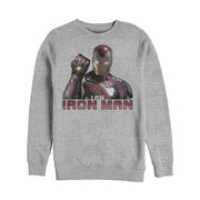 Men's Marvel Avengers: Endgame I Am Iron Man  Adult Sweatshirt