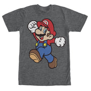 Men's Nintendo Mario Super Pose  Adult T-Shirt