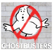 Men's Ghostbusters Brick Spray Logo  Adult T-Shirt