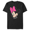 Men's Mickey & Friends Minnie Mouse Portrait  Adult T-Shirt