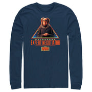 Men's Star Wars: The Book of Boba Fett Majordomo Expert Negotiator  Adult Long Sleeve Shirt