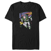 Men's Lightyear Buzz and Sox Protecting The Galaxy  Adult T-Shirt