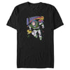 Men's Lightyear Buzz and Sox Protecting The Galaxy  Adult T-Shirt